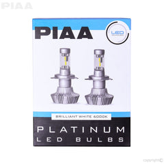PIAA 26-17313 H13 Platinum LED Bulb Twin Pack - 4000LM, 6000K, 25W