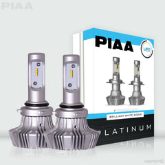 PIAA 26-17396 9006 Platinum LED Bulb Twin Pack - 4000LM, 6000K, 25W