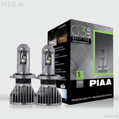 PIAA 26-17404 H4 G3 LED Bulbs, 6200K - 12/24V 24W - Twin Pack