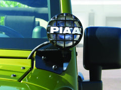 PIAA 30110 Jeep Wrangler JK 2007+ Pillar Mount Bracket Kit