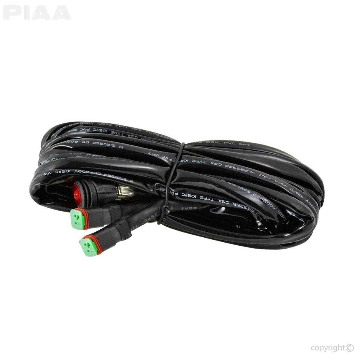 PIAA 34073 DT Two Light Harness w/ Switch