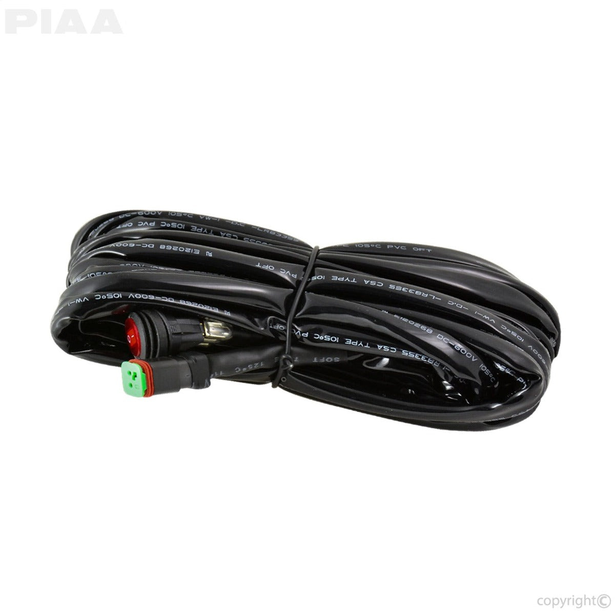 PIAA 34074 ATP Single Light Harness w/ Switch