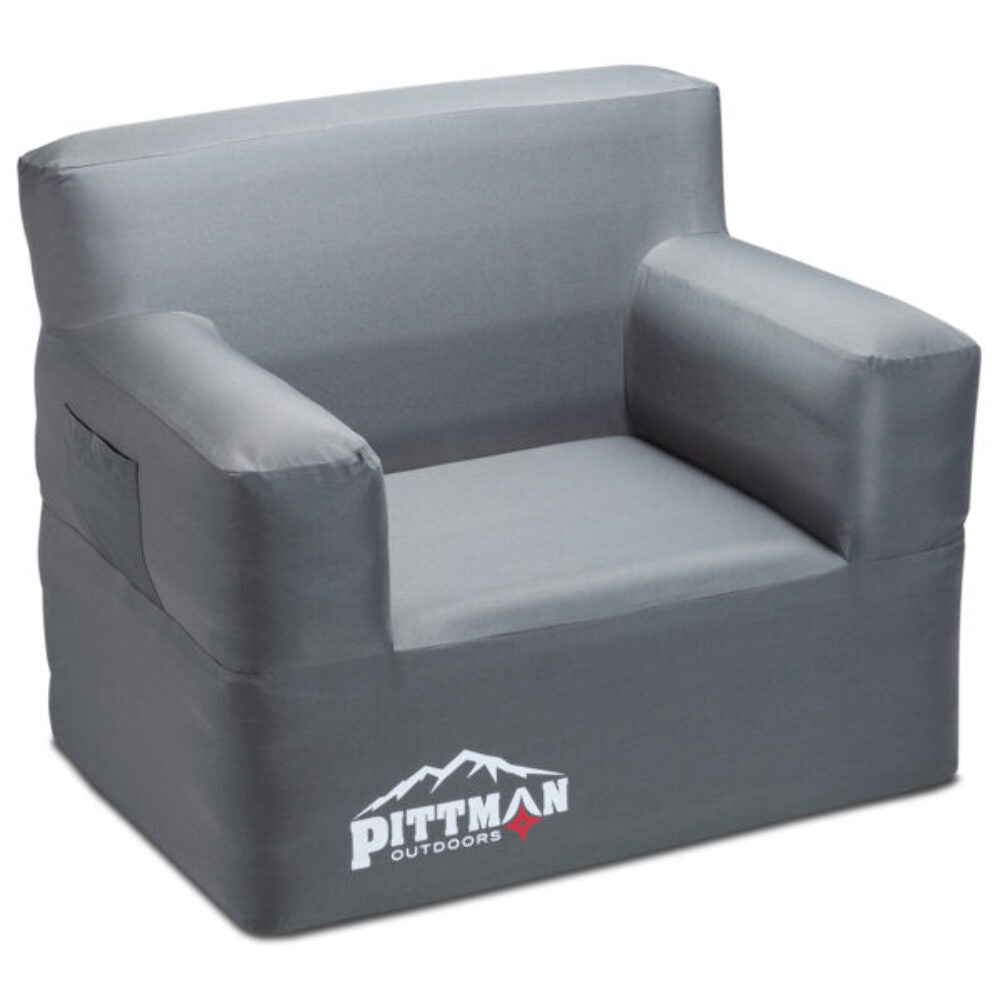 Pittman Outdoors Inflatable Chair with Built-in Pump PPI-AIR_CHAIR