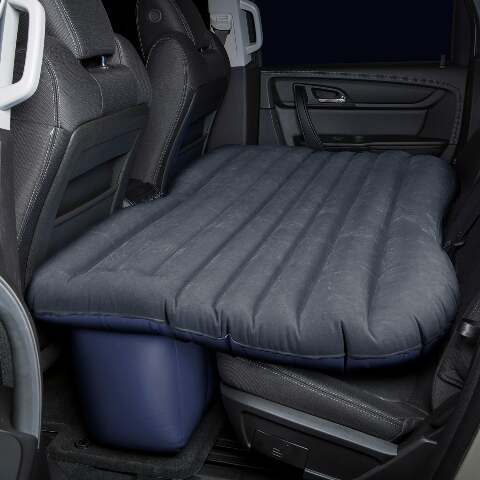 Pittman Outdoors PPI-BLK_PV_CARMAT Inflatable Rear Seat Air Mattress Mid-Size. Fits Jeeps, Car, SUV ft. s &amp; Trucks