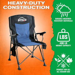 Pittman Outdoors Portable Heated Camping Chair PPI-HEAT_CHR