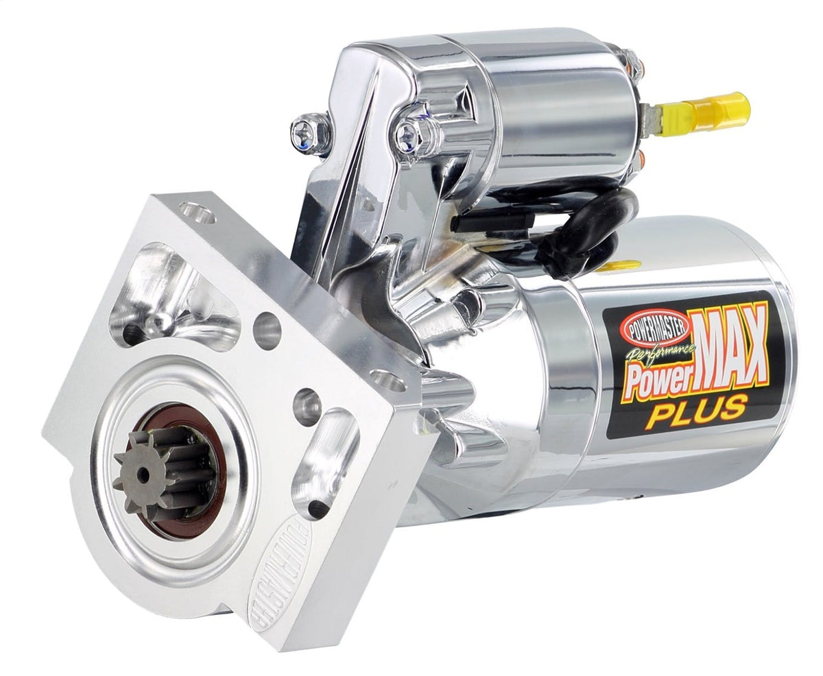 Powermaster 19000-10 Starter PowerMAX Plus w/billet black