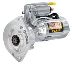 Powermaster 19004-4 Starter PowerMAX Plus w/billet black 2 Ear Mounting