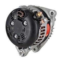 Powermaster 245 Amp Denso Alternator, 6-Groove Pulley, Natural Finish 41532
