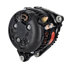 Powermaster 245 Amp Denso Alternator, 6-Groove Pulley, Black Finish 51532