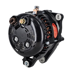 Powermaster 245 Amp Denso Alternator, 6-Groove Clutch Pulley, Black Finish 51625-2R