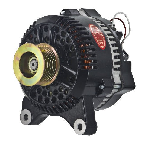 Powermaster 577631 Alternator Black 200A 8 grv Pulley Large Frame