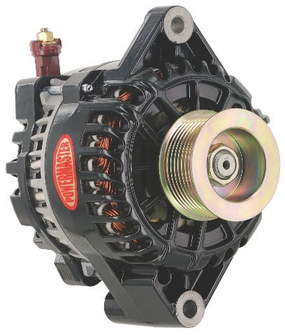 Powermaster 58304 Alternator Black 155A 8 grv Pulley Small Frame