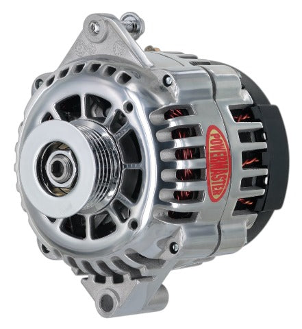 Powermaster 68414 Alternator Polish 165A 6 grv Pulley