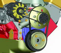Powermaster 723 Alternator Bracket