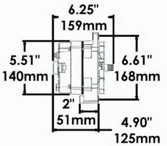 Powermaster 8003 Alternator