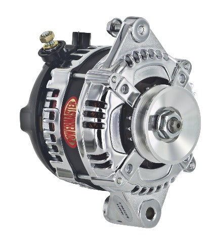 Powermaster 837295 3-Wire Alternator GM Chrome 175A 1V HPR
