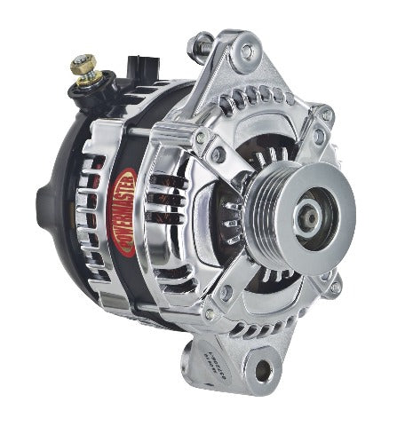 Powermaster 837296-1 1-Wire Alternator GM Chrome 175A 6 grv HPR