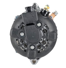 Powermaster HPR 180 Amp Alternator for GM, 6-Groove Pulley, 1-Wire, Chrome Finish 837801-1