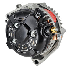 Powermaster 175 Amp Denso Alternator, 6-Groove Decoupler Pulley, 1-Wire, Natural Finish 841794-1
