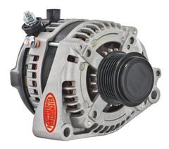 Powermaster 175 Amp Denso Alternator, 6-Groove Decoupler Pulley, Natural Finish 841794