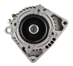Powermaster HPR 180 Amp Alternator for GM, 6-Groove Pulley, 4-Pin, Natural Finish 8440093-4