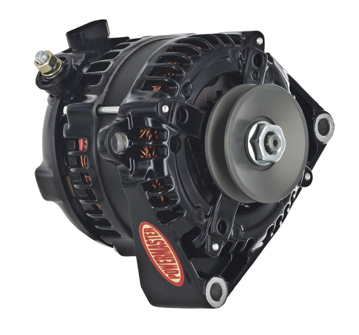 Powermaster 8540091-1 1-Wire Alternator GM Black 175A 1V HPR