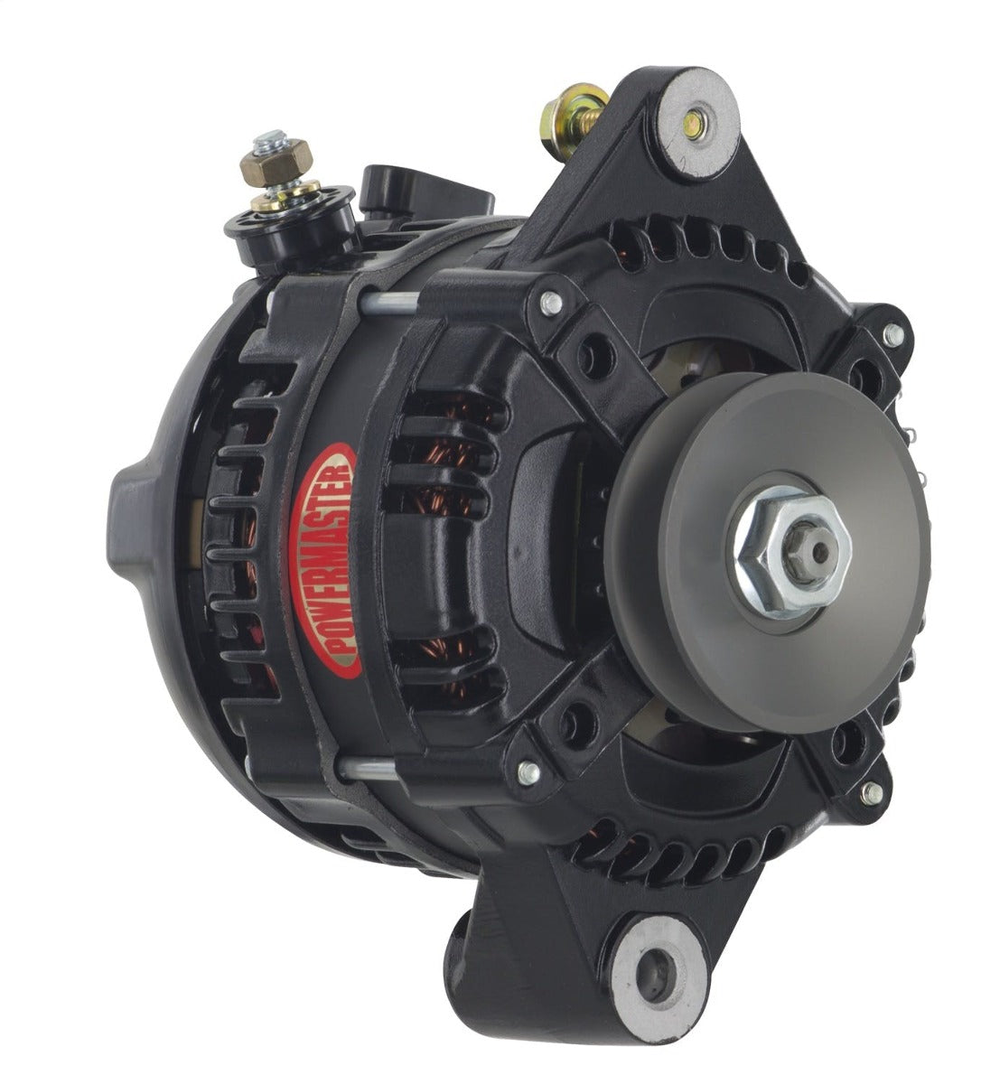 Powermaster 857295 3-Wire Alternator GM Black 175A 1V HPR