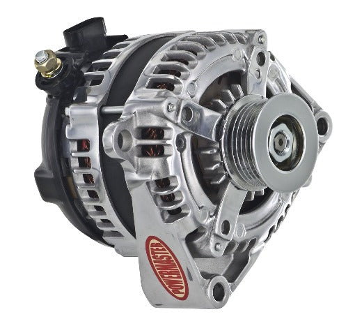Powermaster 864009-1 1-Wire Alternator GM Polished 175A 6 grv HPR