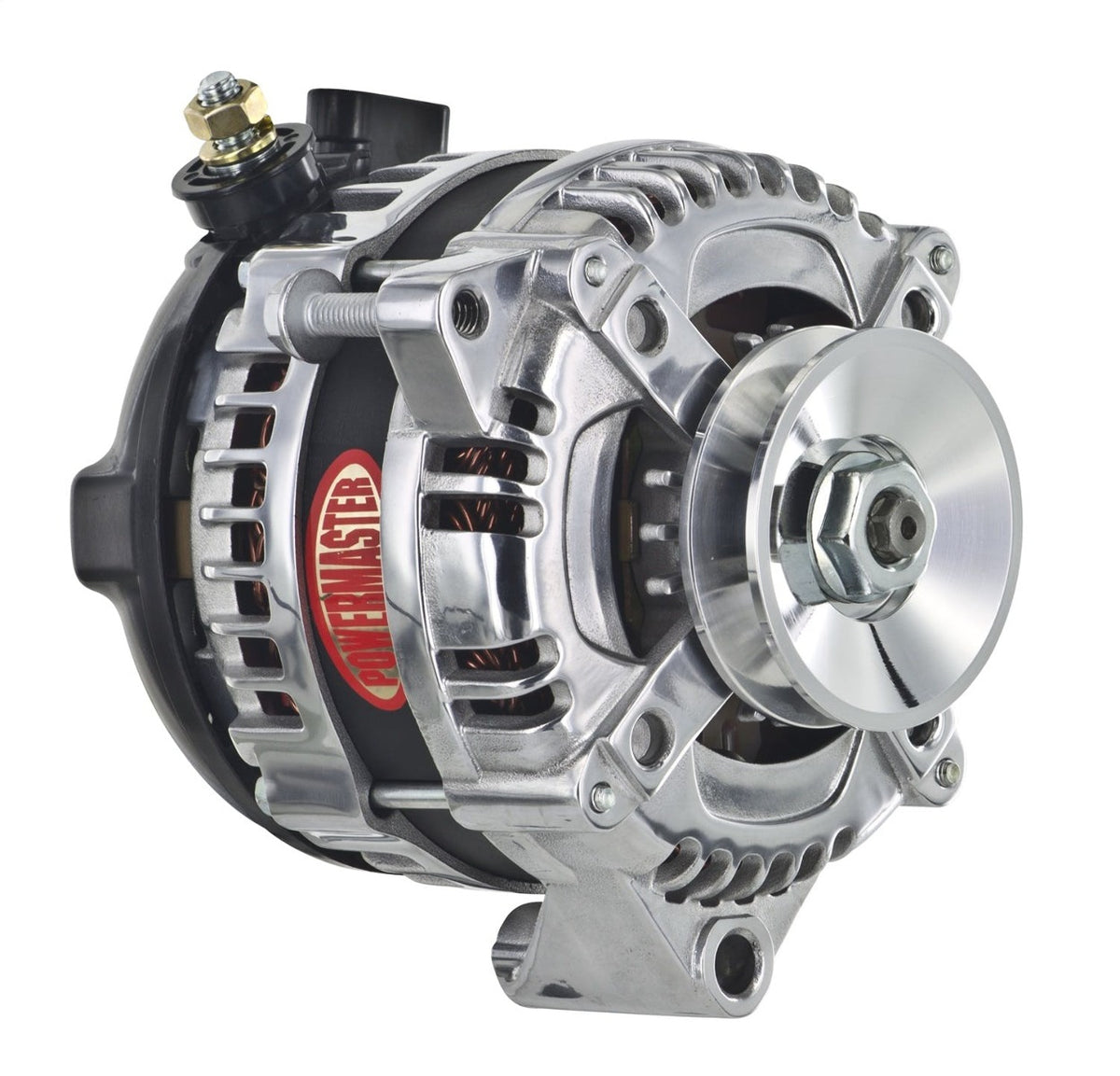 Powermaster 8678611-1 1-Wire Alternator GM Polished 175A 1V HPR