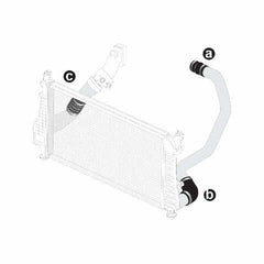 PPE Diesel LBZ/LMM 06-10 Silicone Hose And Clamp Kit Black  115910610