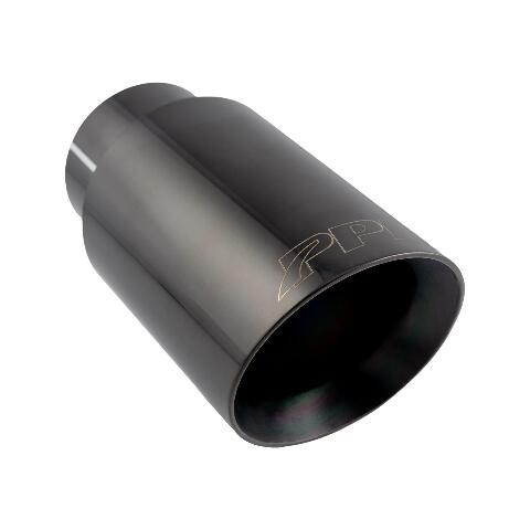 PPE Diesel Exhaust Tip 3.0 Inch - Black TiCN (Titanium Carbonitride)  117023019