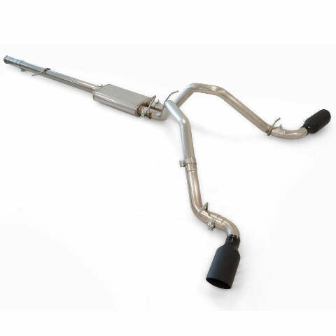 PPE Diesel Exhaust Cat Back w/tips Raw/Pol 09-13 117033020