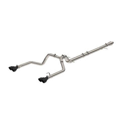 PPE Diesel 20-22 GM 3.0L Duramax 304 Stainless Steel DPF-Back Performance Exhaust Kit - Dual Exit-Raw Tubes, Black Ceramic Coated Tips  117060020