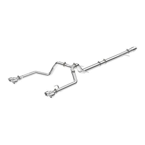 PPE Diesel 20-22 GM 3.0L Duramax 304 Stainless Steel DPF-Back Performance Exhaust Kit - Dual Exit-Polished Tubes, Polished Tips  117063030