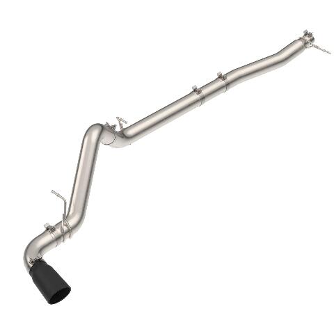 PPE Diesel 23-25 GM 3.0L Duramax 304 Stainless Steel DPF-Back Performance Exhaust Kit - Single Exit Raw Pipe Black Tip  117150020
