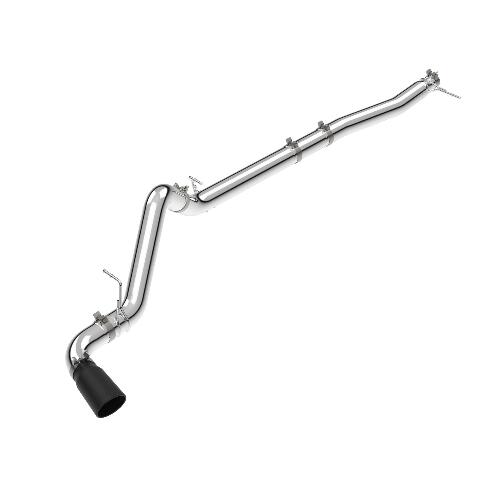 PPE Diesel 23-25 GM 3.0L Duramax 304 Stainless Steel DPF-Back Performance Exhaust Kit - Single Exit Polished Pipe Black Tip  117153020