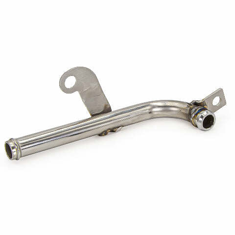 PPE Diesel Coolant Reroute Tube - Straight (Race application) - Polished 304 Stainless Steel  119000230
