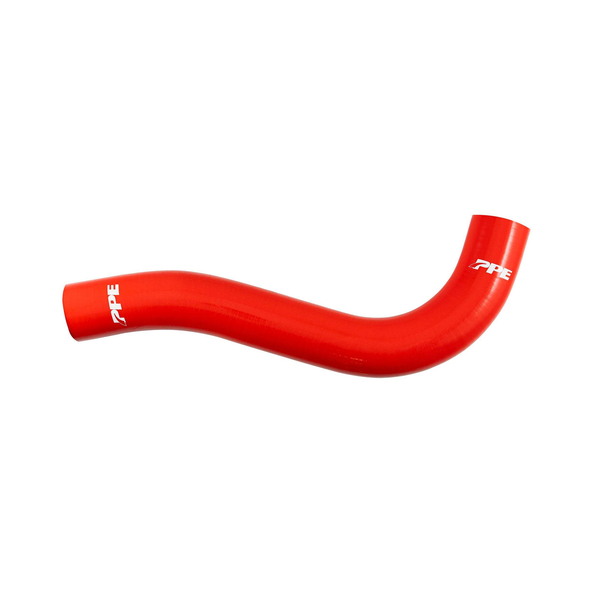 PPE Diesel 2006-2010 GM 6.6L Duramax Silicone Upper Radiator Hose - Red 119021216