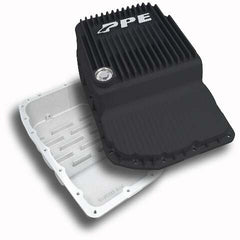 PPE Diesel 2007-2020 GM w/ 6L80 Heavy-Duty Cast Aluminum Transmission Pan Black 128051620