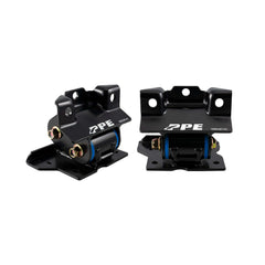 PPE Diesel 2001-2007 GM 2500/3500 8.1L Gas Engine Mount Kit with Silicone Bushings - 40A Hardness - Blue (Smooth / Street) 168038140