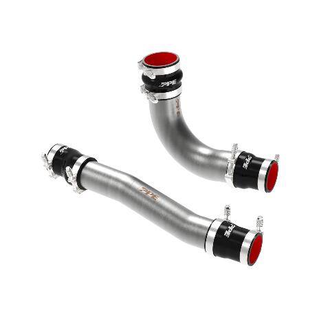 PPE Diesel 10-12 Dodge RAM Cummins 6.7L Intercooler Charge Pipe Kit - Stainless Steel-Raw  215021600