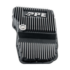PPE Diesel 2011-2018 RAM 1500/2500/3500, 2010-2013 Jeep Grand Cherokee 65RFE/66RFE Heavy-Duty Cast Aluminum Transmission Pan - Brushed 228052310
