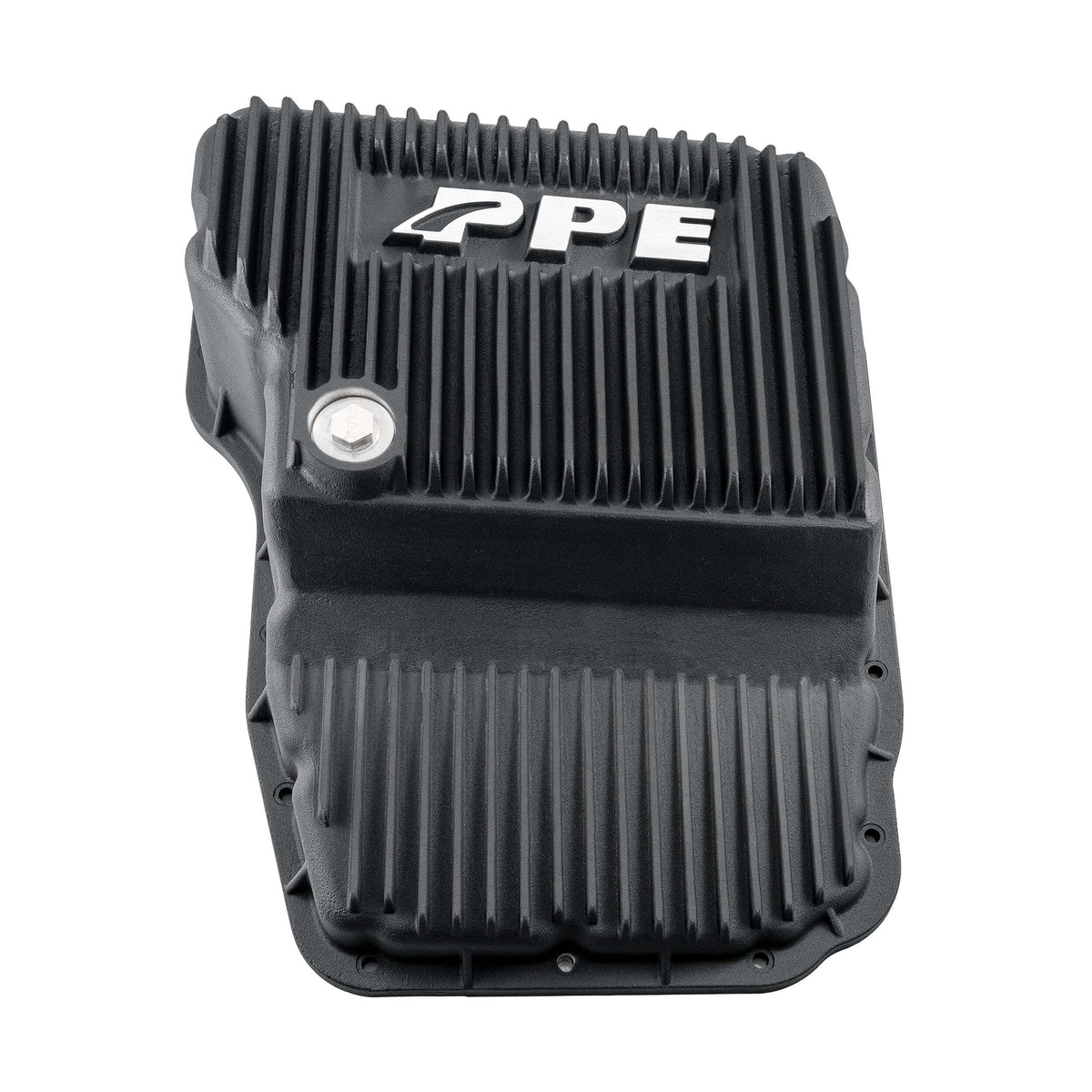 PPE Diesel 2011-2018 RAM 1500/2500/3500, 2010-2013 Jeep Grand Cherokee 65RFE/66RFE Heavy-Duty Cast Aluminum Transmission Pan - Black 228052320
