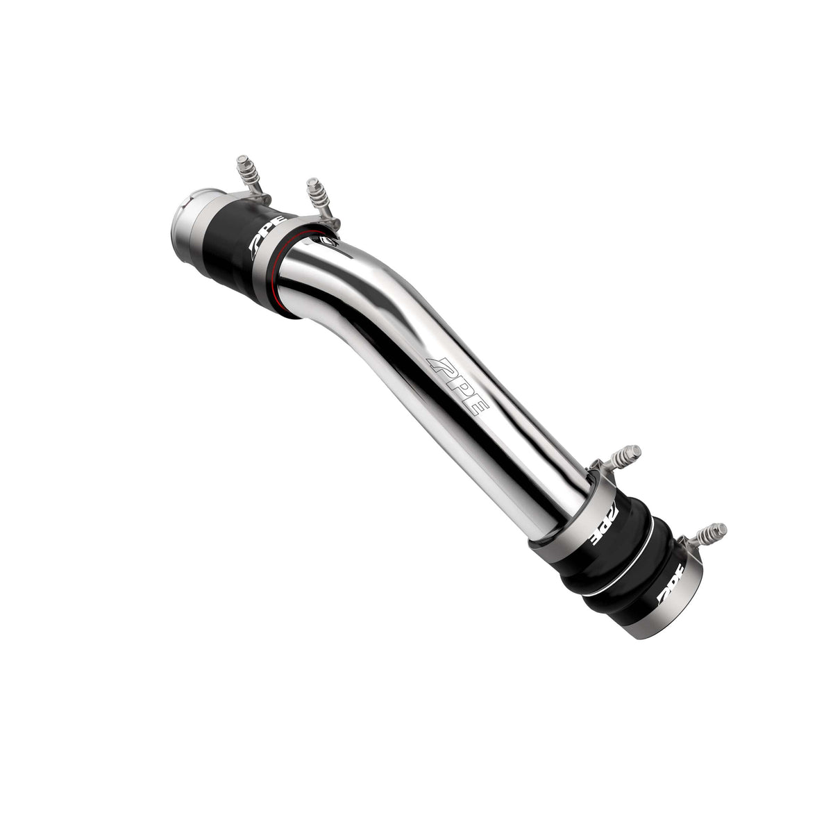 PPE Diesel 2017-2026 Ford 6.7L Power Stroke Hot Side Intercooler Charge Pipe Kit (For Factory Intercooler) - Polished 315025230