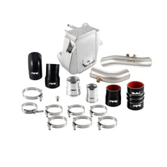 PPE Diesel 2011-2026 Ford 6.7L Power Stroke Air-to-Water Intercooler Kit with Brushed Charge Pipes - Raw Intercooler 315045200