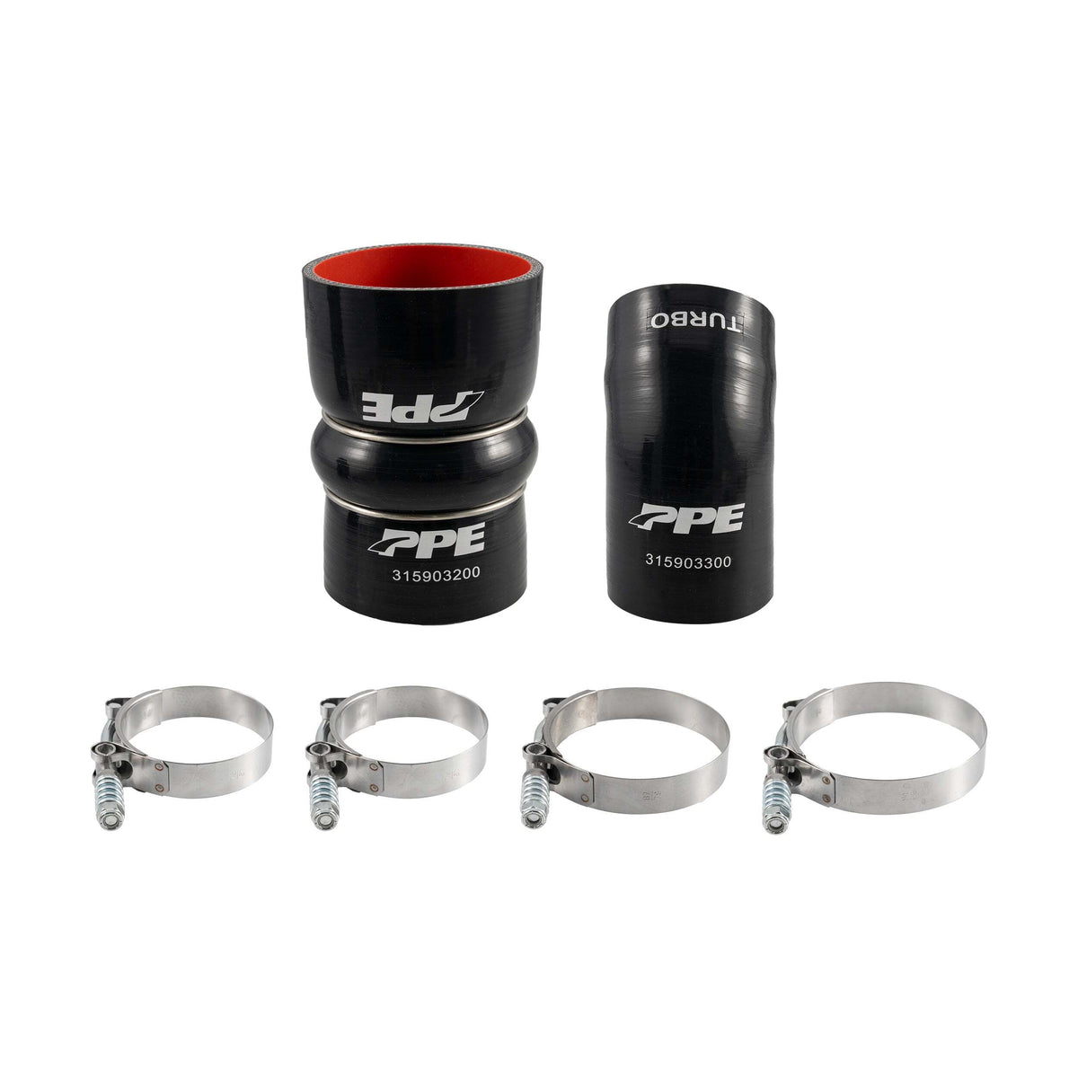 PPE Diesel Intercooler Boot Kit - Ford 6.0L Power Stroke 315910407