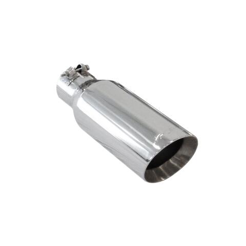 PPE Diesel Exhaust Tip 2.5 Inch to 4 Inch 304 Stainless Steel - Polished  317022530