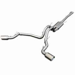 PPE Diesel Exhaust Cat Back Ford F150 (2009-2014) Raw Tube Polished Tips 317030030
