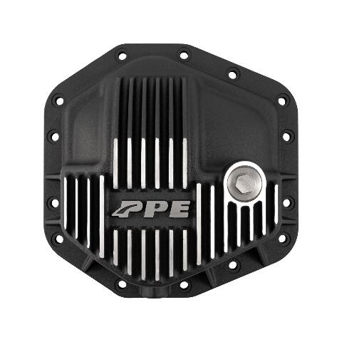 PPE Diesel 23-25 Ford Super Duty Dana M235 -14 Bolt Heavy-Duty Cast Aluminum Front Differential Cover Brushed  338041510