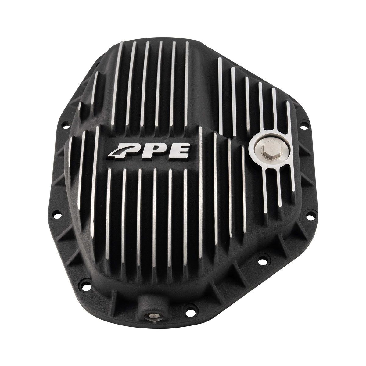 PPE Diesel 1988-2016 Dana 80 10-Bolt Heavy-Duty Cast Aluminum Rear Differential Cover - Brushed 338050810